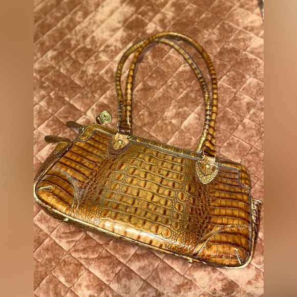 Brahmin Bags Brahmin Chesnut Alligator Shoulder Bag Vintagelimited
